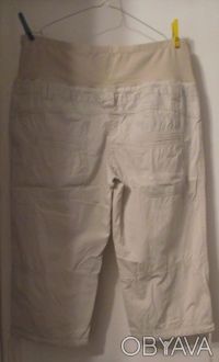 Отличные летние брюки - капри для беременных.Не жаркие,с хорошей регулируемой ре. . фото 3