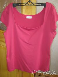 Продам в хорошому стані футболку,насичена рожева,тканина приємна до тіла(схожа н. . фото 2