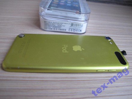 
Плеер iPod Touch 5Gen A1421 32GB Yellow
Продам плеер (с дефектом) на запчасти и. . фото 6
