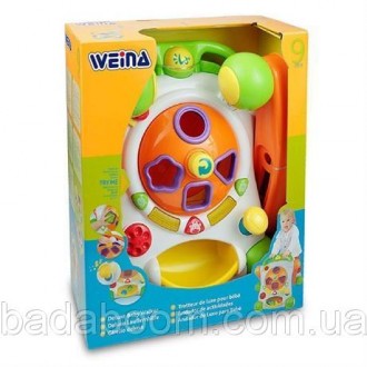 Ходунки-каталка Weina развивающий центр "Делюкс" (2122). Киев. фото 1