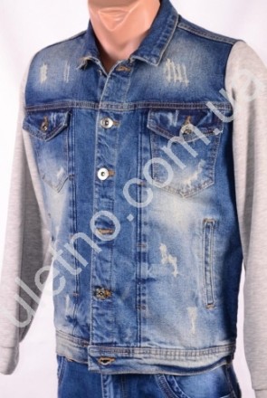В широком ассортименте мужские джинсовые куртки известных торговых марок произво. . фото 3