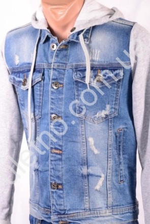 В широком ассортименте мужские джинсовые куртки известных торговых марок произво. . фото 6