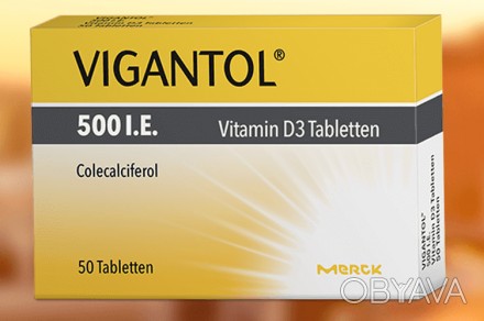 VIGANTOL препарат для профилакти рахита (расстройства кальцификации скелета в по. . фото 1
