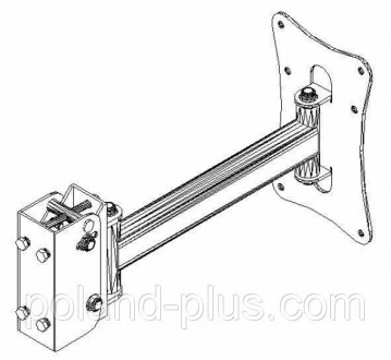 Кронштейн настенный SAR2 Кронштейн настенный SAR2. Максимальный допустимый вес &ndash;. . фото 4