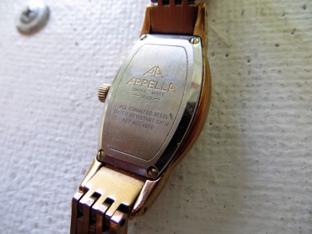 Продам женские оригинальные швейцарские часы Appella 4090A.
Механизм швейцарски. . фото 11