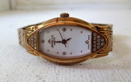 Продам женские оригинальные швейцарские часы Appella 4090A.
Механизм швейцарски. . фото 6