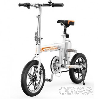 Электрический велосипед Airwheel R5 имеет оригинальную конструкцию рамы из алюми. . фото 1