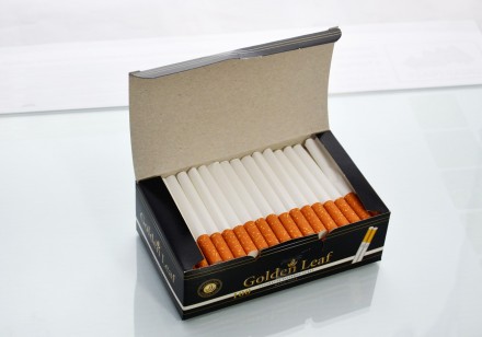 Гильзы для набивки табаком Golden Leaf, производства Польша, в упаковке 100 штук. . фото 5