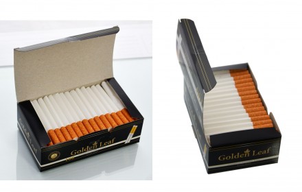 Гильзы для набивки табаком Golden Leaf, производства Польша, в упаковке 100 штук. . фото 4