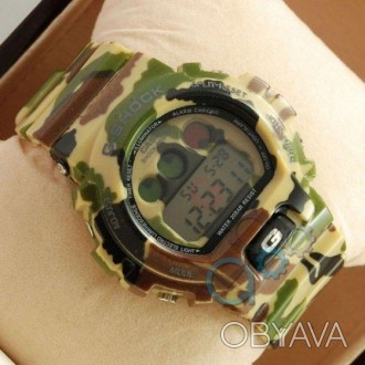 Мужские спортивные часы (копия) G-Shock DW-6900 Militari Brown. . фото 1