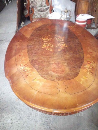 Обеденный стол из Европы по доступной цене.
Итальянский овальный стол в классиче. . фото 2