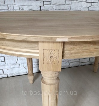 Отличным дополнением интерьера вашего дома станет обеденный овальний стол из Ита. . фото 4