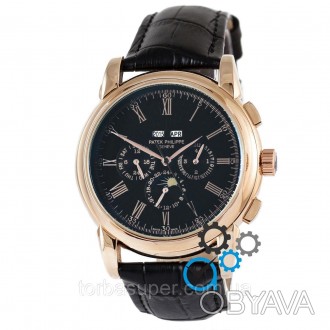 Мужские наручные часы (копия) Patek Philippe Grand Complications Rome AA Black-G. . фото 1