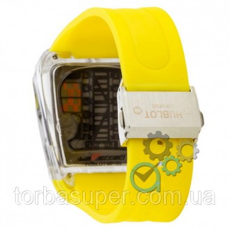 Мужские наручные часы (копия) Hublot MP05 LaFerrari Yellow. . фото 3