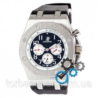 Мужские наручные часы (копия) Audemars Piguet Royal Oak Offshore Black-Silver-Bl. . фото 2