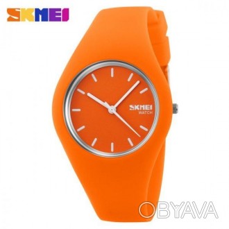 Мужские спортивные часы (копия) Skmei 9068 Orange. . фото 1