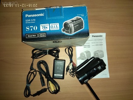 Технические характеристики Видеокамера Panasonic SDR-S70 Black
Цвет
Black
Мат. . фото 11