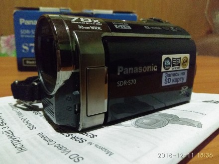 Технические характеристики Видеокамера Panasonic SDR-S70 Black
Цвет
Black
Мат. . фото 8