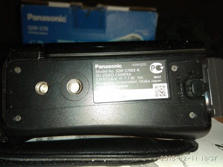 Технические характеристики Видеокамера Panasonic SDR-S70 Black
Цвет
Black
Мат. . фото 10