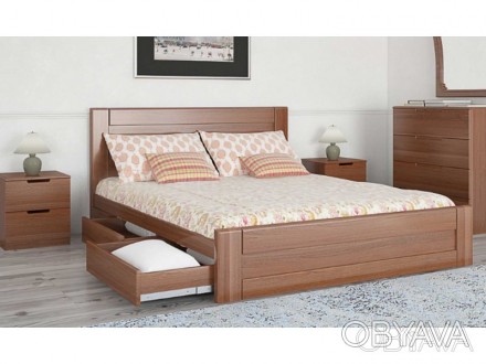 Спальный гарнитур сделан с МДФ материала
В набор входит
1) кровать на выбор
2. . фото 1