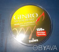 Продам монофилную леску Ginro Silver Beast Nanodis 300  размотка 150 м, диаметр . . фото 3