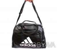 Качественная спортивная сумка Adidas, внутренняя часть отделана прочным текстиль. . фото 5