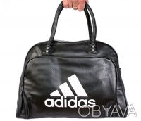 Качественная спортивная сумка Adidas, внутренняя часть отделана прочным текстиль. . фото 2