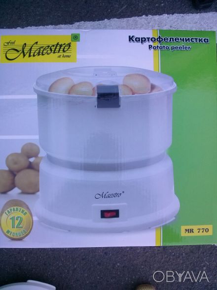 Картофелечистка Maestro MR 770
Технические характеристики картофелечистки Maest. . фото 1