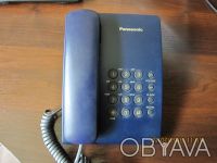 Телефон Panasonic KX-TS2350UAC в отличном, рабочем состоянии. Цвет темно-синий. . . фото 2
