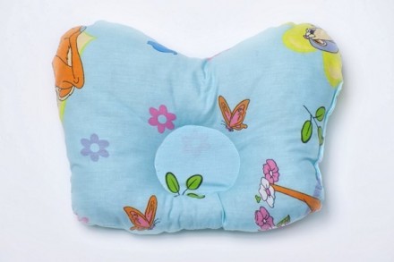 Ортопедическая подушка для новорожденных Бабочка
Состав:
- наполнитель - холлофа. . фото 4