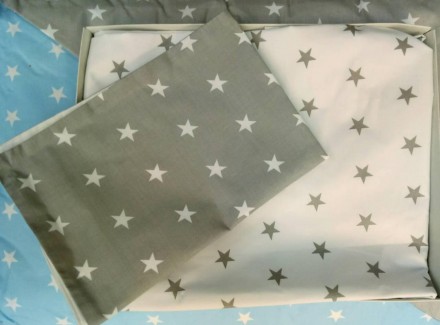 Комплект постельного белья из 3х предметов в детскую кроватку от ТМ Добрый Сон –. . фото 2