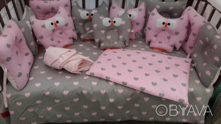 Роскошное детское постельное белье – Совята, не только оригинальный, красивый ка. . фото 1