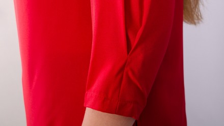 Кортни. Женская блузка.
Цвет: красный
Материал: креп шифон
Размеры: 50, 52, 54, . . фото 6