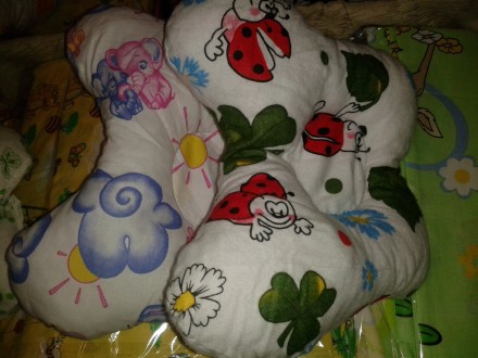 Ортопедическая подушка для новорожденных Бабочка
Состав:
- наполнитель - холлофа. . фото 6
