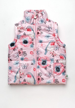 Детская куртка жилетка для девочки
Куртка для девочки с отстегивающимися рукавам. . фото 7