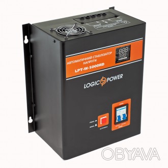 Стабилизатор напряжения LogicPower LPT-W-5000RD BLACK (3500W) применяется для ст. . фото 1