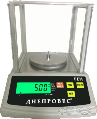 Весы точные лабораторные FEH 1000гр(0,01) служат для измерения веса различных пр. . фото 1