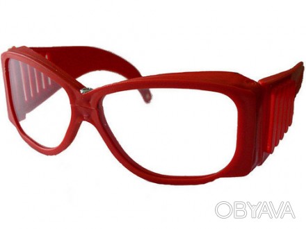 Открытые защитные очки 02-У Очки современного дизайна состоят из пластмассовой о. . фото 1