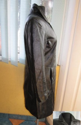 Стильная женская кожаная куртка- плащ JULIA S.ROMA . Италия. Лот 435
Качественн. . фото 7
