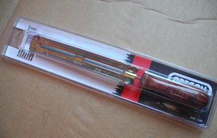 Обойма Орегон 16265 напильник 4,0 мм с направляющей и ручкой 
Сделано в США

. . фото 2