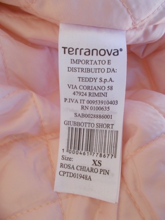 Короткая курточка из коллекции итальянской верхней одежды марки Terranova. Разме. . фото 7