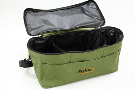 Сумка Fisher - предназначена для комфортной перевозки снастей и прикормки.
В сум. . фото 4