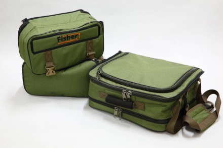 Универсальная сумка для катушек Fisher- состоит из 4 - х частей
-1 Отделение для. . фото 7