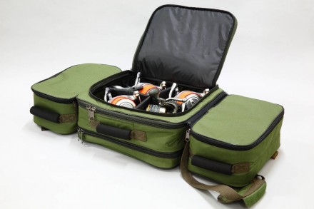 Универсальная сумка для катушек Fisher- состоит из 4 - х частей
-1 Отделение для. . фото 3