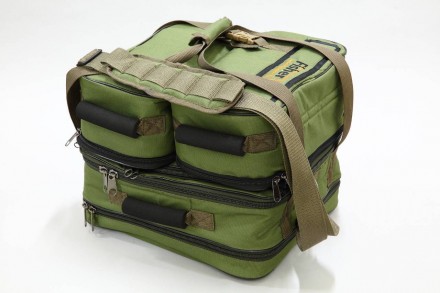 Универсальная сумка для катушек Fisher- состоит из 4 - х частей
-1 Отделение для. . фото 2