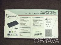Продам нову бездротову клавіатуру Gembird KB-P3-BT-UA, Phoenix серія, тонка, чор. . фото 3