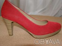 Продаются новые туфли AF р.38, цвет красный. Искусственная кожа (по виду похожа . . фото 2
