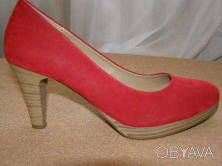 Продаются новые туфли AF р.38, цвет красный. Искусственная кожа (по виду похожа . . фото 1