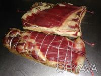 В Европе это называется панчетта. В Украине - бекон свиной сыровяленый. Ребра уд. . фото 5
