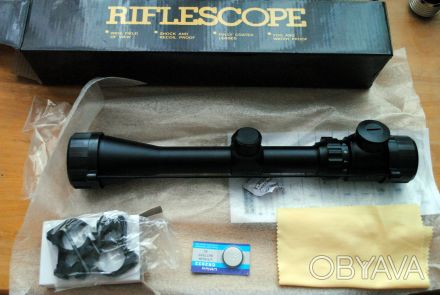 Светлый оптический прицел 3-9x40 переменной кратности (Riflescope), новый

Арб. . фото 1